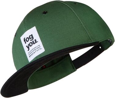 Кепка Nebelkind Snapback Chave: зелено-чорна, унісекс, регульована, для чоловіків та жінок, стильна бейсболка, streetwear, преміум якість