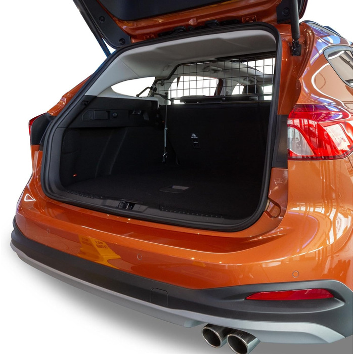 Сітка для собак Travall Ford Focus (2018-): автомобільна перегородка для собак, захист багажника, міцне сталеве сітка