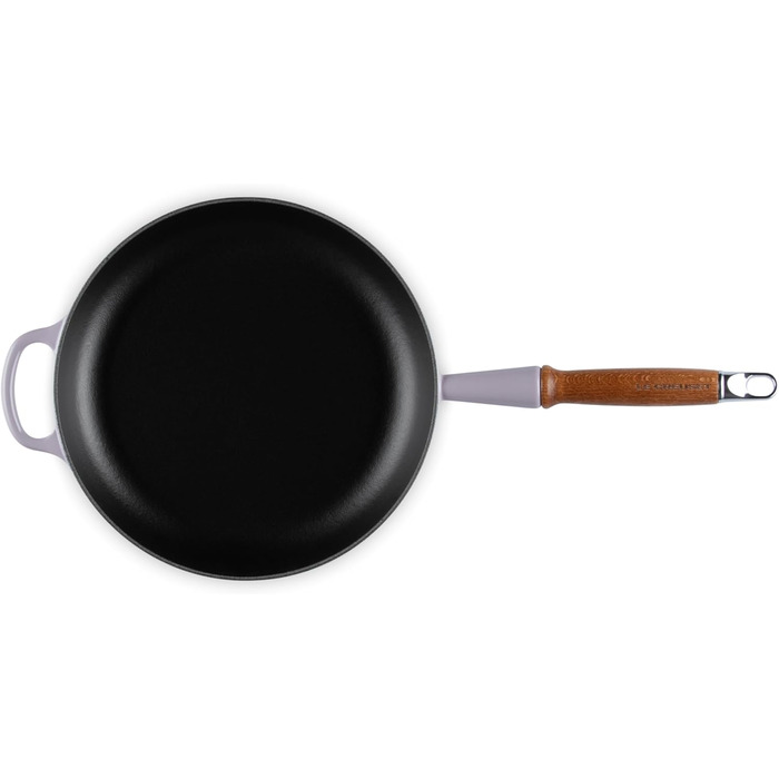 Сковорода Le Creuset Signature з чавуну з дерев'яним ручками (2.25 л, Schalotte)