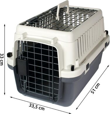 Karlie Nomad Pet Carrier - Top Loader - Large (68x51x47 cm)