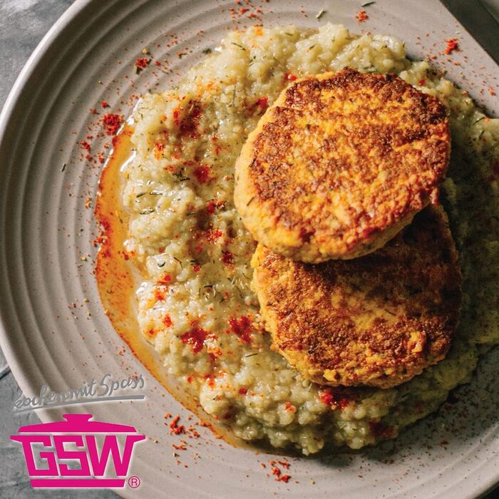 Набір посуду GSW Gourmet Granit (7 предметів): каструлі, сотейник, сковорода з кришками, алюмінієвий литий з гранітним покриттям, для індукційних плит, чорний