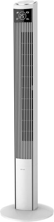 Вентилятор турецький Be Cool 121 см, 3 швидкості, осциляція, LED-дисплей, таймер 12год, іонізатор, пульт, білий, 45W