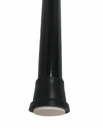 Розпірна штора для душу Estiva 190-300 x 27 мм, чорна