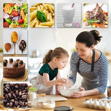 Ваги кухонні Duronic KS5000BKCR: цифрові, 5 кг, з мискою, точність 1 г, з функціями Tara та Hold