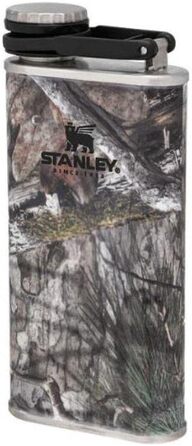 Термос Stanley Classic Wide Mouth 236ml з кришкою Never-Lose - нержавіюча сталь, широка горловина, BPA-Free, Hammertone Green (Country DNA)