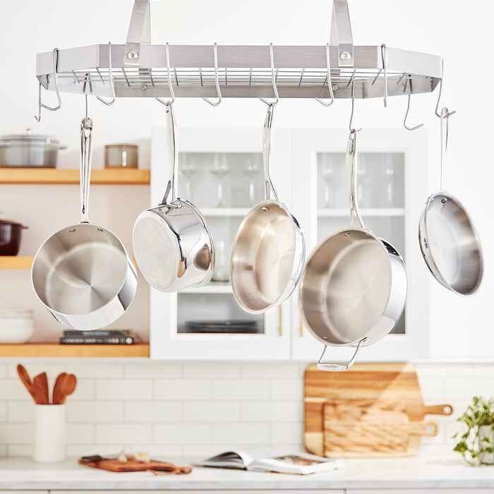 Cuisinart Octagon Cookware Rack, Hanging, Stainless Steel