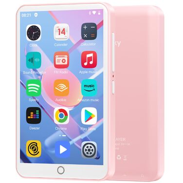 MP3 плеєр Oilsky 80GB з Bluetooth та WiFi, Android 9.0, 4
