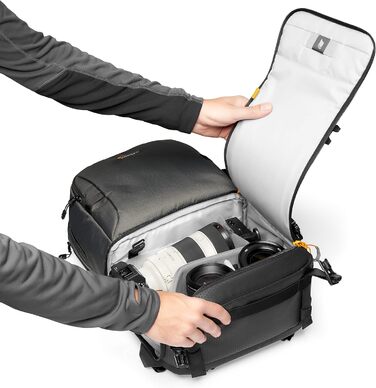 Сумка Lowepro BP 250 AW III сірого кольору для фотообладнання