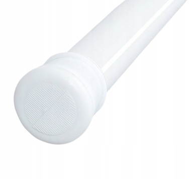 Розсувна штора для ванної Gold start 160-300 x 25 мм, чорна