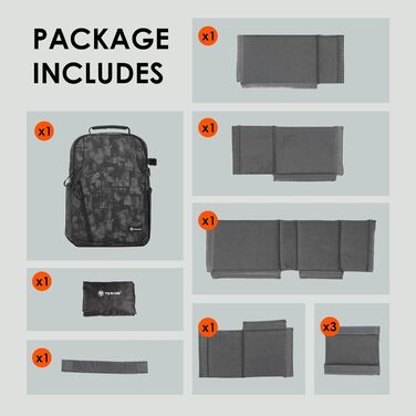 Рюкзак для фотокамери TARION: водонепроникний, з відділенням для ноутбука 14