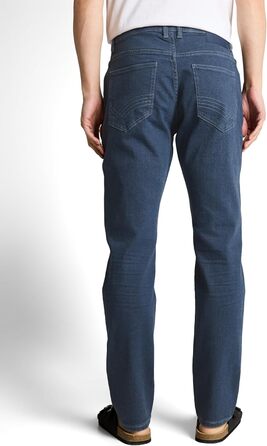Джинси чоловічі TOM TAILOR TTJOSH Regular Slim з еластаном, синьо-сірий денім (36W/36L)