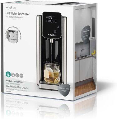 Hot Water Dispenser - 2600 W - 2.5 l - Black (2.7 Liter, Black / Aluminum)