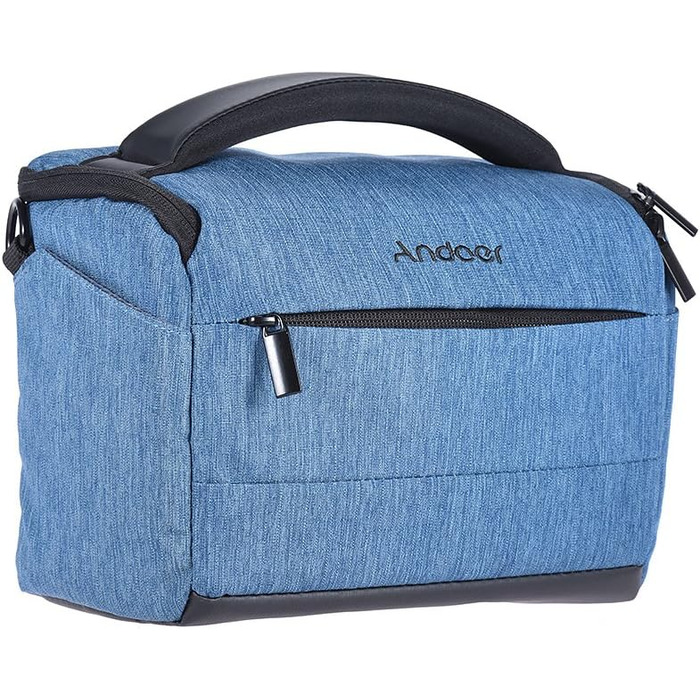 Сумка для камери Andoer: фотосумка для DSLR/зеркальних камер Canon, Nikon, Sony, Fujifilm, Olympus, Panasonic (1 камера + 2 об'єктиви + аксесуари)