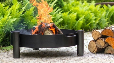 Садовий кострище CookKing, сталеве, 80 см (висота 30 см)