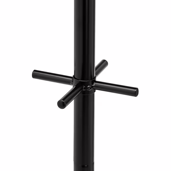 Amazon Basics Coat and Clothes Rack, 29.5 x 29.5 x 167 cm (L x W x H), Black