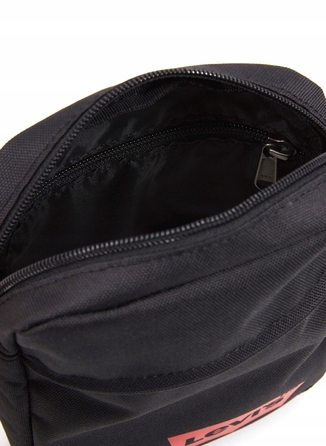 Чоловіча сумка-месенджер Levi's Mini Crossbody Solid Batwing, чорна
