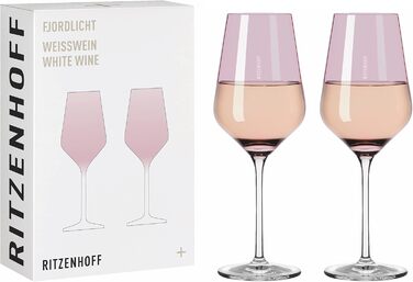 Склянка для білого вина RITZENHOFF Fjordlicht Berry, 300 мл, набір 2 шт, Made in Germany