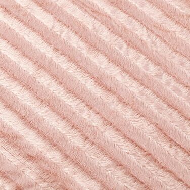 Плед Madison Park Duke Luxury з довгого хутра, 50x60 см, блакитний - м'який та затишний