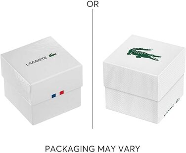 Годинник Lacoste Santorini для жінок, кварцовий, з браслетом з нержавіючої сталі (срібний, карнаційний, чорний IP)