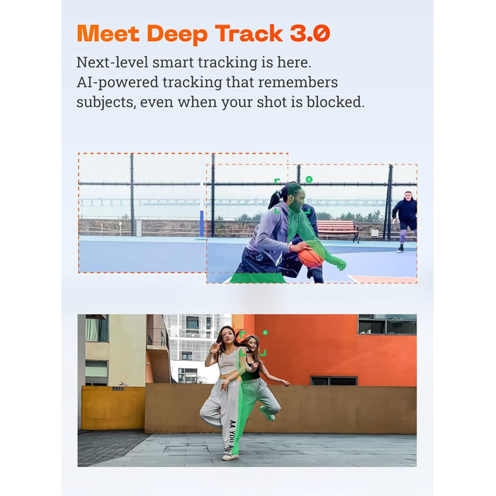 Insta360 Flow - Gimbal для смартфона з автотрекінгом, 3-осьова стабілізація, вбудований селфі-стік та штатив, білий