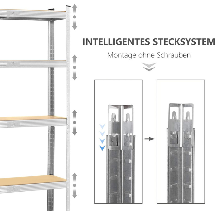 Ribelli Heavy-Duty Shelving Unit