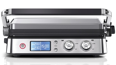 Електричний контактний гриль Braun CG9047, сріблястий/сірий, 2000 Вт