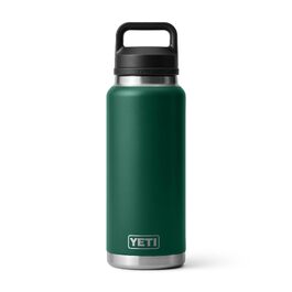 Термос-пляшка YETI Rambler із вакуумною ізоляцією та герметичною кришкою, нержавіюча сталь, 1020 мл, колір Schwarzwaldgrün