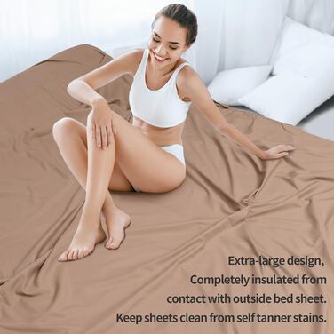 JAICOM Sleeping Bag, 2-in-1 Microfiber Sleeping Bag, Ultralight Silk Sleeping Bag for Travel - With Pillow Pocket Double Sleeping Bag, Ideal for Backpacking, Hotels & Huts, 180 * 220 cm