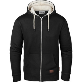 Чоловіча толстовка з капюшоном Grin&Bear | З флісовою підкладкою | GEC490 L Чорний