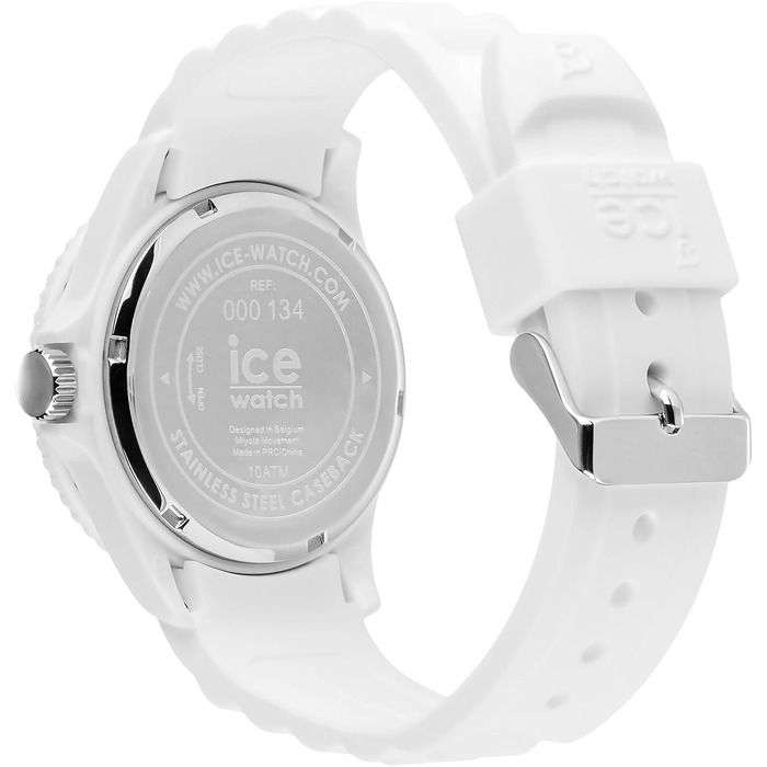 Жіночий годинник Ice-Watch ICE forever White: білий силіконовий ремінець, діаметр 40 мм (Medium)