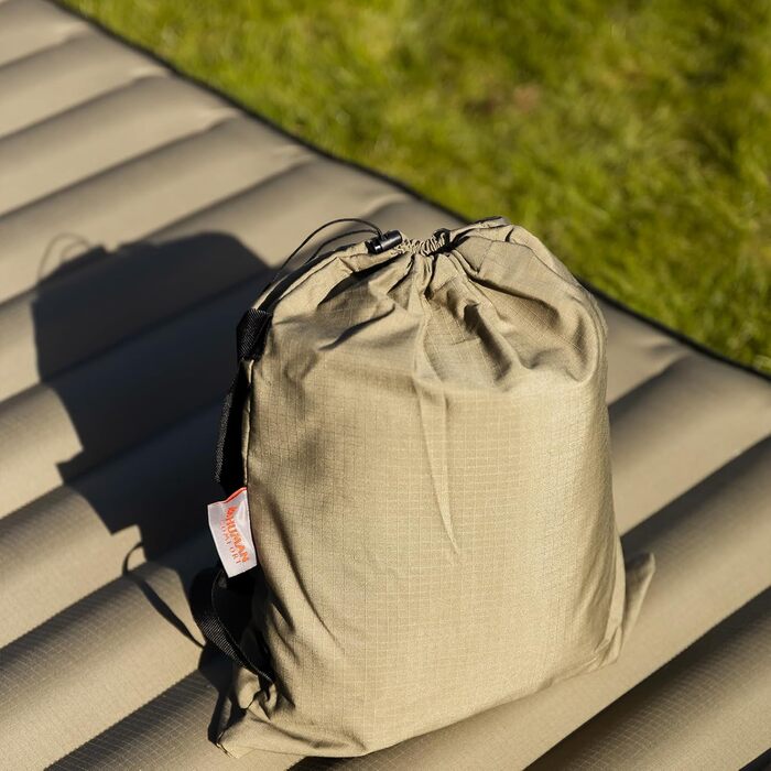 Надувний матрац для гостей Human Comfort - 100% бавовна (зелений)