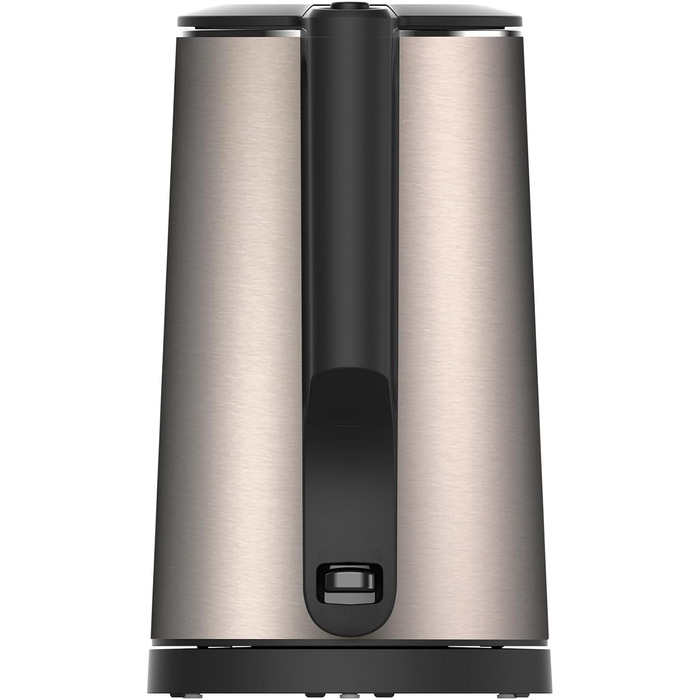 Електричний чайник Aeco AQA NEO з нержавіючої сталі, 1.7 л, 2150 Вт, без BPA, фільтр від накипу, бездротовий, CoolTouch, шампань сріблястий