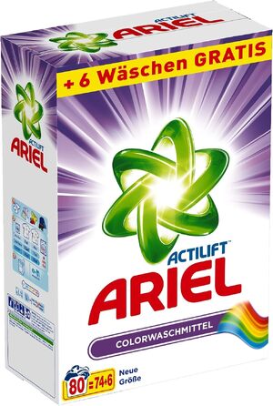 Пральний порошок Ariel Color для кольорових речей, 5.2 кг (80 прань)