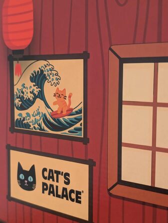 Будинок для котів Cat’s Palace з подвійними місцями для дряпання | 45x35x35 см | Зроблено в Німеччині