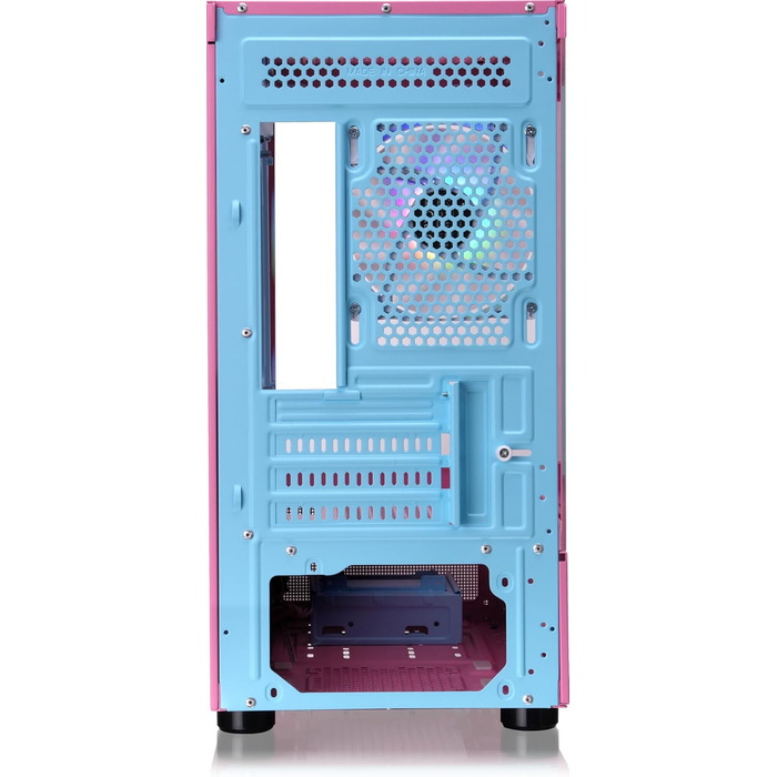 Корпус ПК Thermaltake TG ARGB Micro-Tower View 170 з Tempered Glass, 3 вентилятори ARGB, підтримка радіаторів 240/280mm, білий (Bubble Pink)