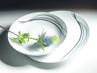 Набір посуду Maser Kombiservice, порцеляна TAJO, білий, 30 предметів, 40 x 60 x 40 см