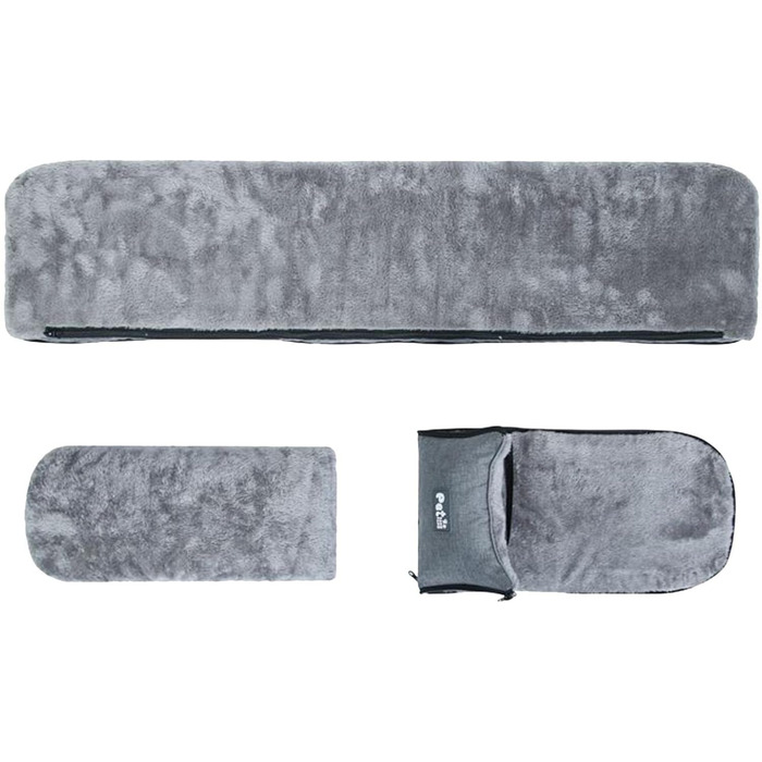 Автомобільний лежак для собак та котів Jomewory, 45x22x25 см, з безпечним кріпленням