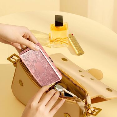 Вінтажне металеве етої для сигарет з запальничкою J6, вміщує 12 шт. сигарет 100 мм, органайзер для RFID-карт та грошей