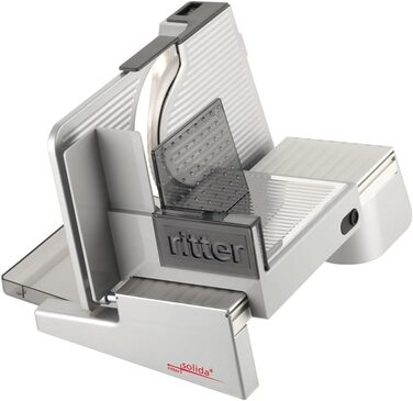 Електричний слайсер Ritter Solida 4 з нержавіючої сталі, Made in Germany