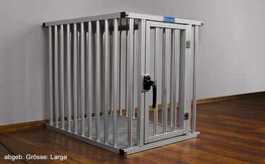 Callieway® ALU DOGBOX - алюмінієва переноска для собак (XLarge/XXLarge)