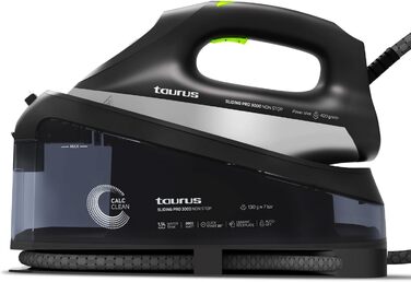 Праска Taurus Amazing SSD3000: 3000W, 7 бар, керамічна підошва, 1,5L резервуар, електронний паровий удар