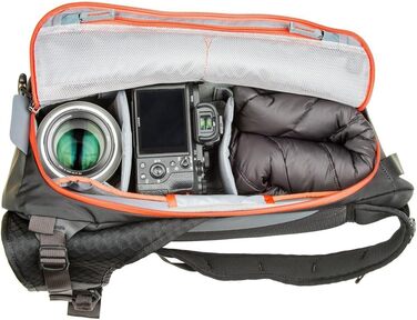 MindShift Photo Cross 13 Carbon Grau - фотосумка, 1.1 літра, сіра