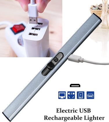 STATABSTA 4-in-1 Candle Accessory Set, Candle Snuffer, Wick Trimmer, Trimmer, and Wick Scoop, Candle Care Set for Gifts, Candle Lovers (Silver)