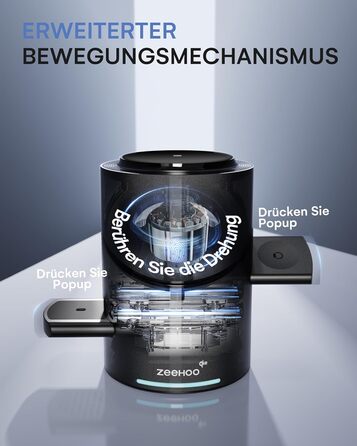 Зарядний пристрій 3-в-1 ZEEHOO MagSafe для Apple: QI2 бездротова зарядка 15W для Apple Watch, iPhone, AirPods (з адаптером 30W) - Чорний