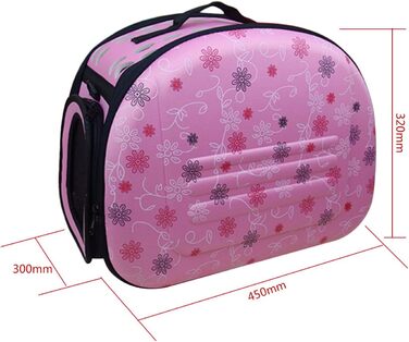 Транспортна сумка для собак та котів: переноска-корзина на плече