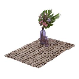 Relaxdays Jute Rug, 60x90 cm