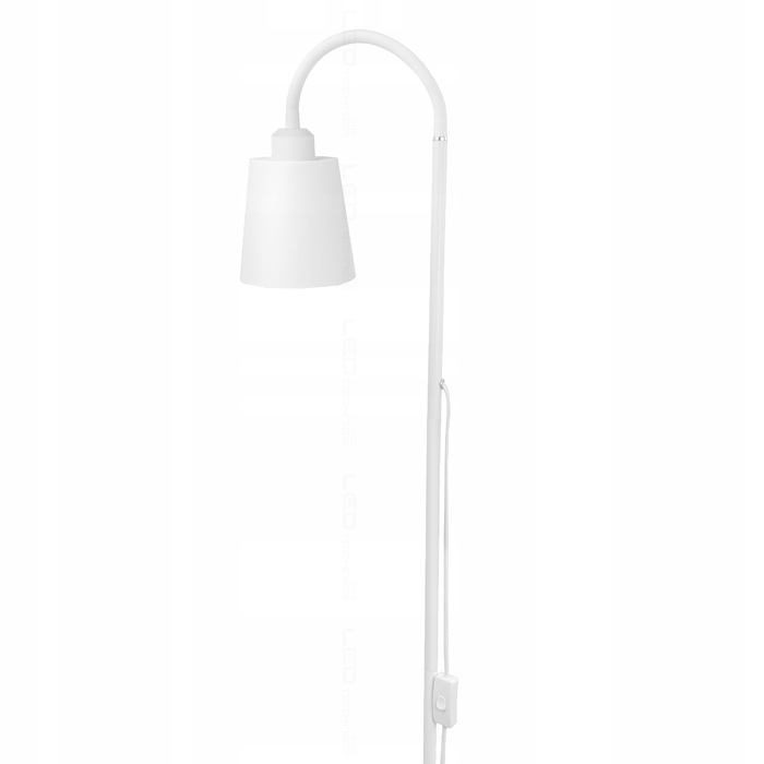Підлогова LED-лампа Technics, біла, регульована, 170 см, цоколь E27