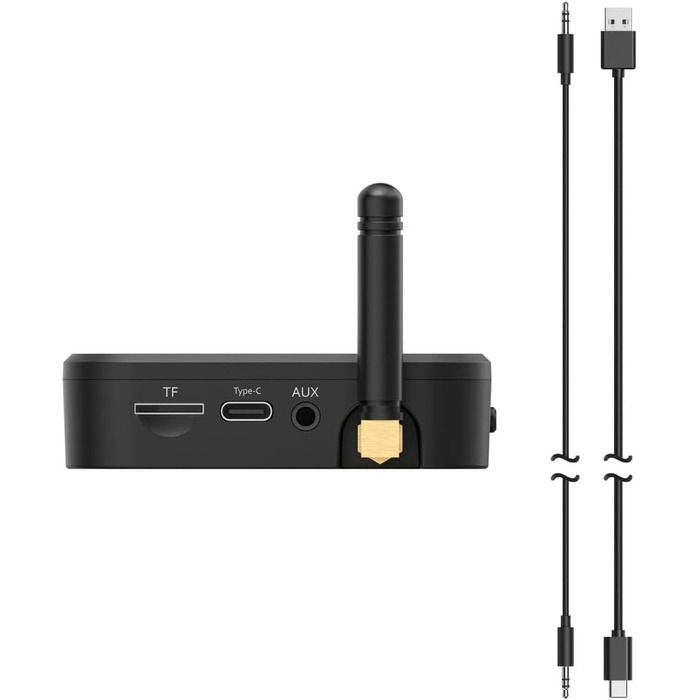Bluetooth-адаптер Hama для стереосистем та колонок, приймач аудіосигналу для модернізації звукової системи