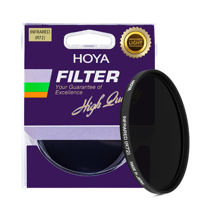 Інфрачервоний фільтр Hoya R72 для об'єктива 49 мм