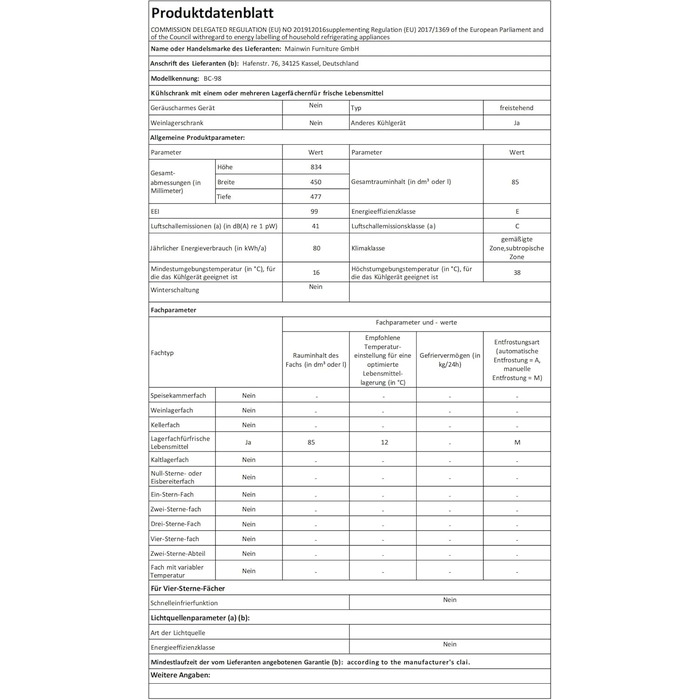 Холодильник для напоїв Devoko 93L з LED-підсвіткою RGB, регульовані полиці, для дому, офісу, вечірок та HoReCa, міні-бар, чорний